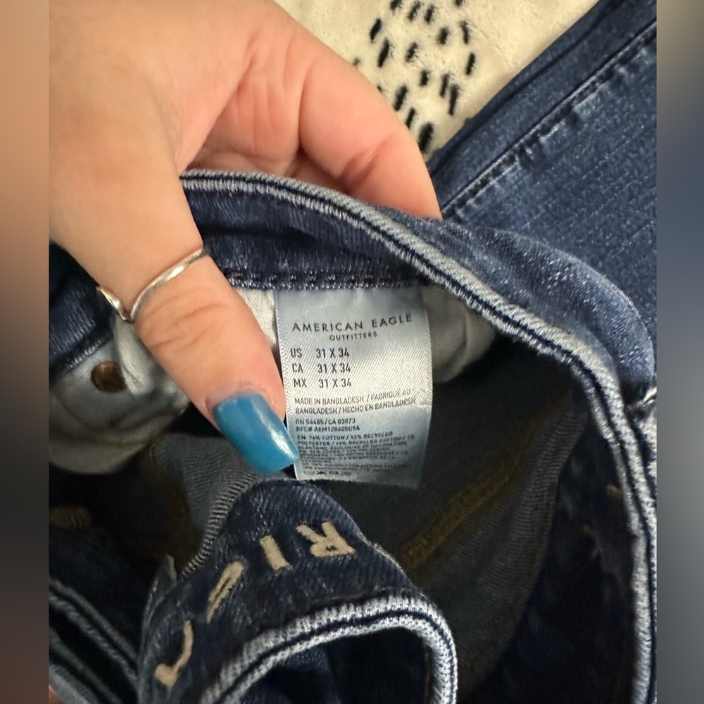 American Eagle bootcut jeans 31X34 - Picture 2 of 3